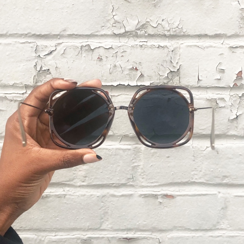 Dior Tortoise Shell Sunglasses - Picture 8 of 13
